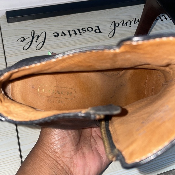 Coach Leather Booties - Picture 5 of 6